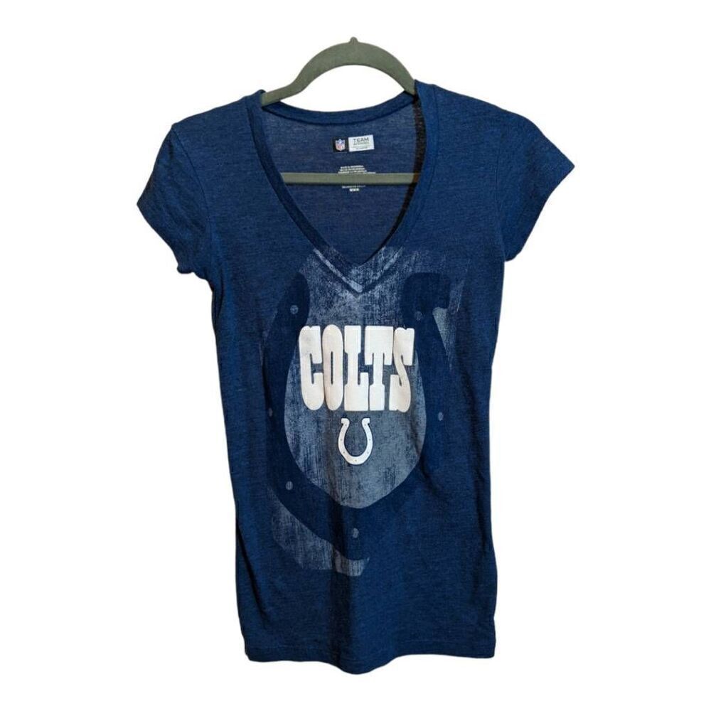 Blue Colts Women's V-Neck T-Shirt